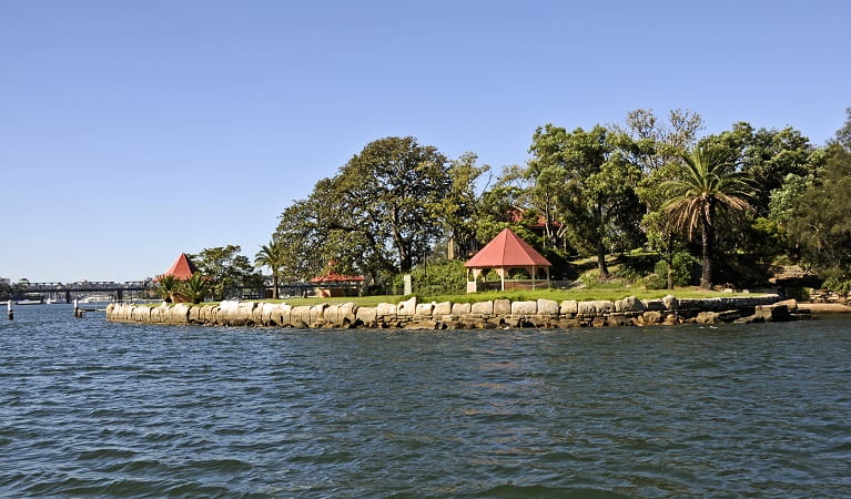 Gazebo, Rodd Island, Sydney Harbour National Park. Kevin McGrath &copy; OEH